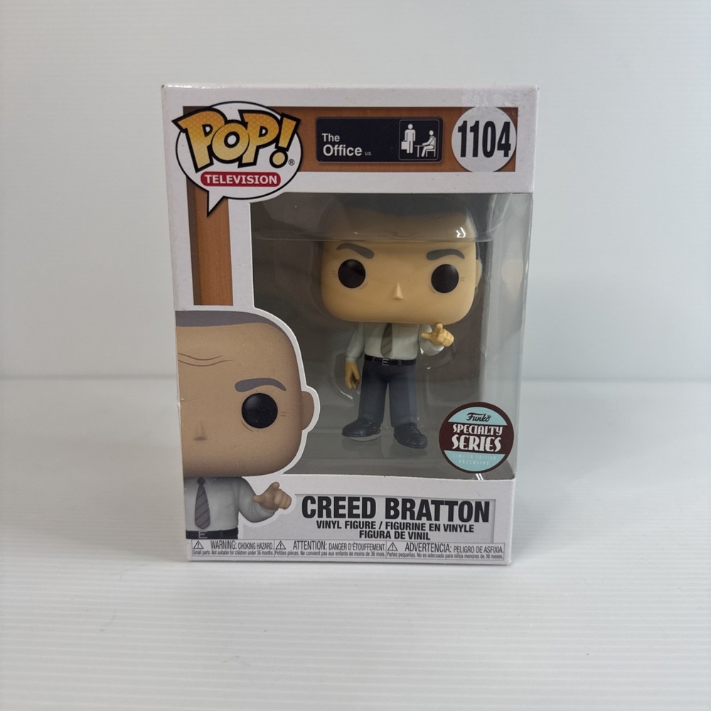 Funko Pop! The Office Creed Bratton Specialty Series #1104 With Protector